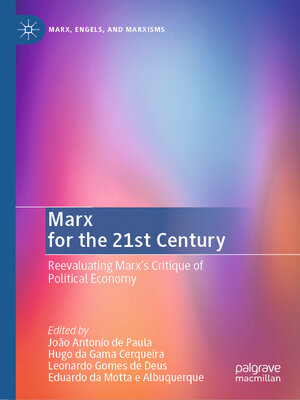 cover image of Marx for the 21st Century